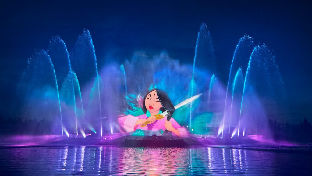 Disney Adventure World nighttime show