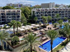 Zafiro Palace Palmanova view from my room