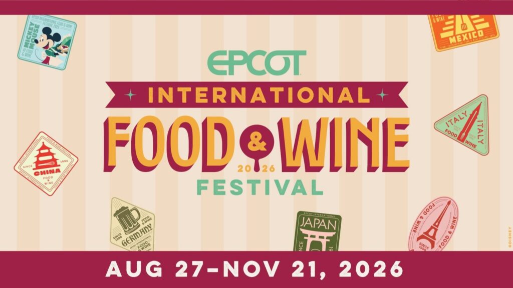Spanduk Makanan dan Festival EPCOT 2026