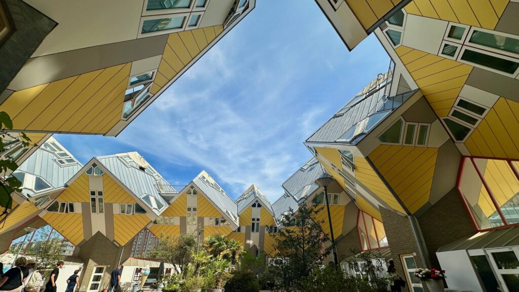 Cube houses in Rotterdam