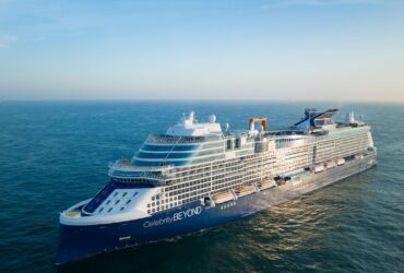 Celebrity Beyond cruise ship in the ocean