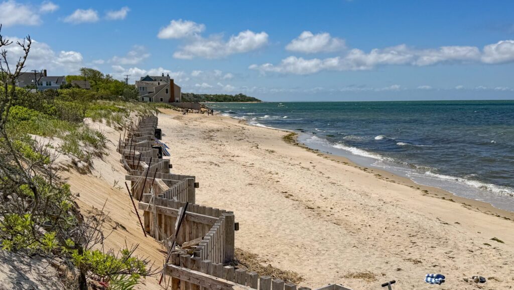 The beach area at Ocean Edge Resort & Golf Club