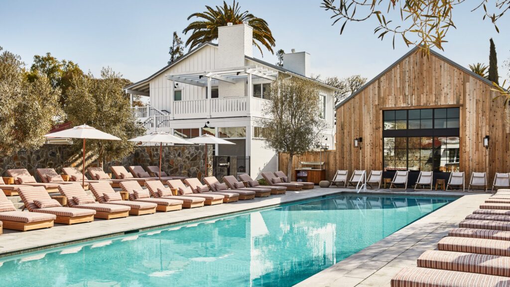 The Inn at Mattei’s Tavern, Auberge Collection pool