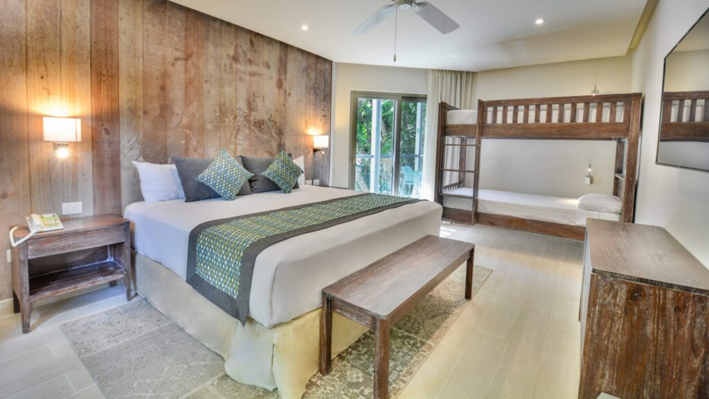 An Eco Family Superior room at Sandos Caracol