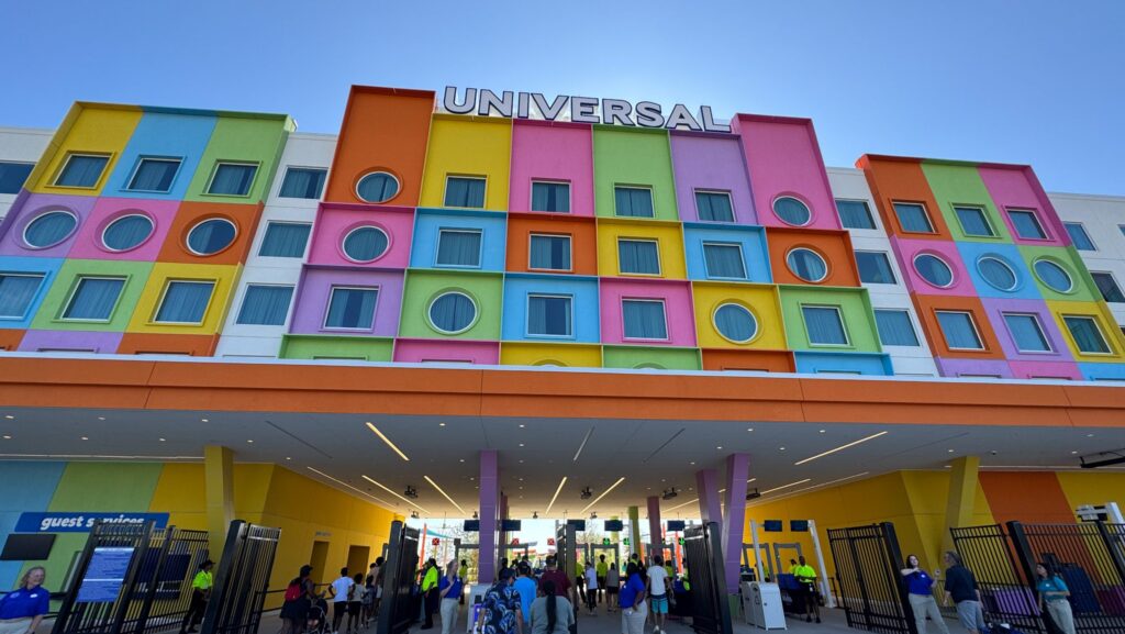 Entrance to Universal Kids Resort