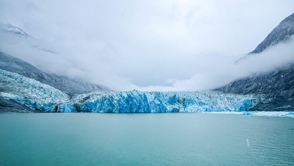 Dawes Glacier in Alaska