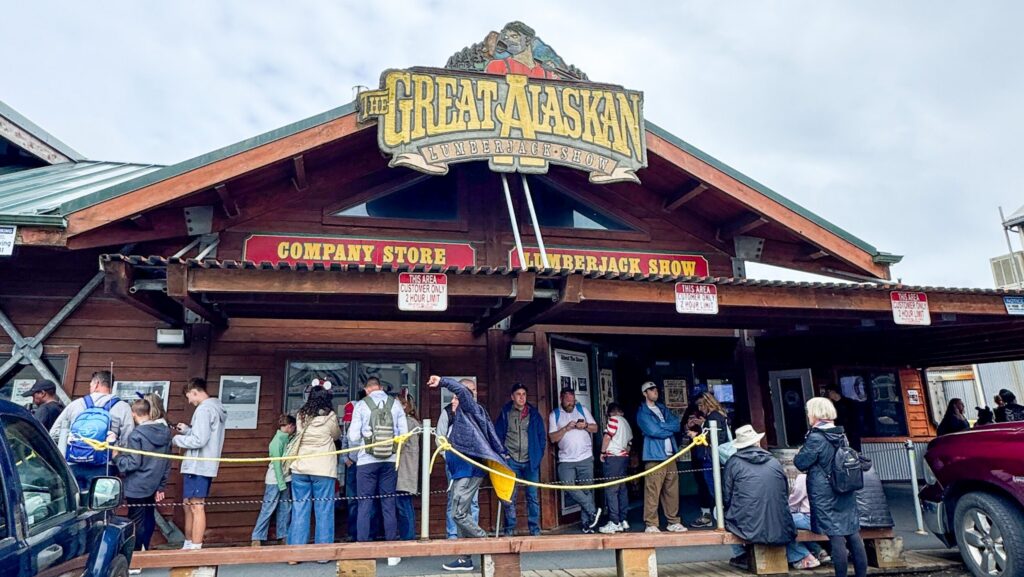 Great Alaskan Lumberjack Show in Ketchikan, Alaska