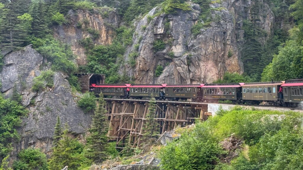 White Pass Scenic Railway out of Skagway, Alaska