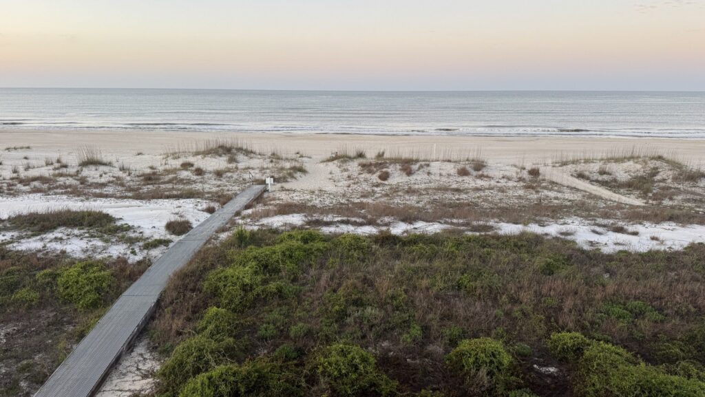 An uncrowded beach in Gulf County, FL