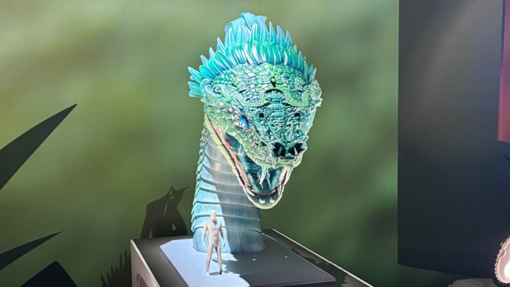 Scale model of Tsukán Audio Animatronic coming to Animal Kingdom