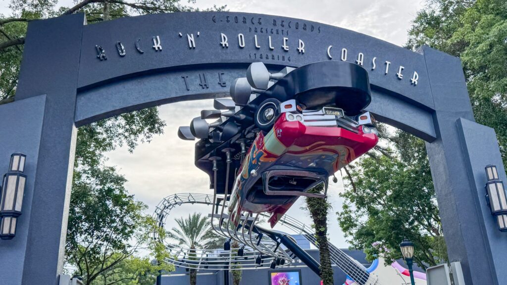 Entrance to Rock 'n' Roller Coaster Starring the Muppets at Disney's Hollywood Studios