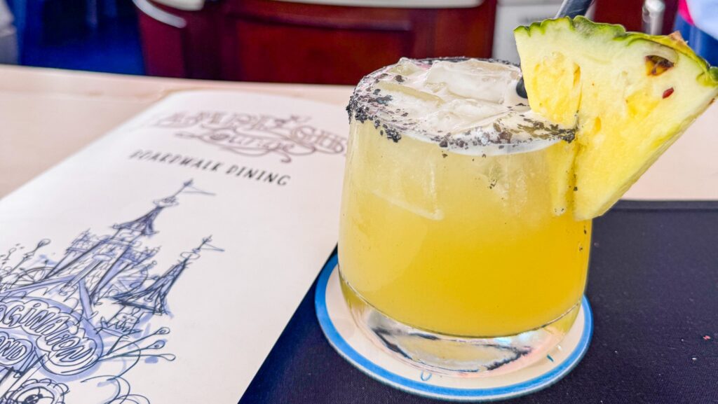 Paradise Falls cocktail from Lamplight Lounge at Disney California Adventure