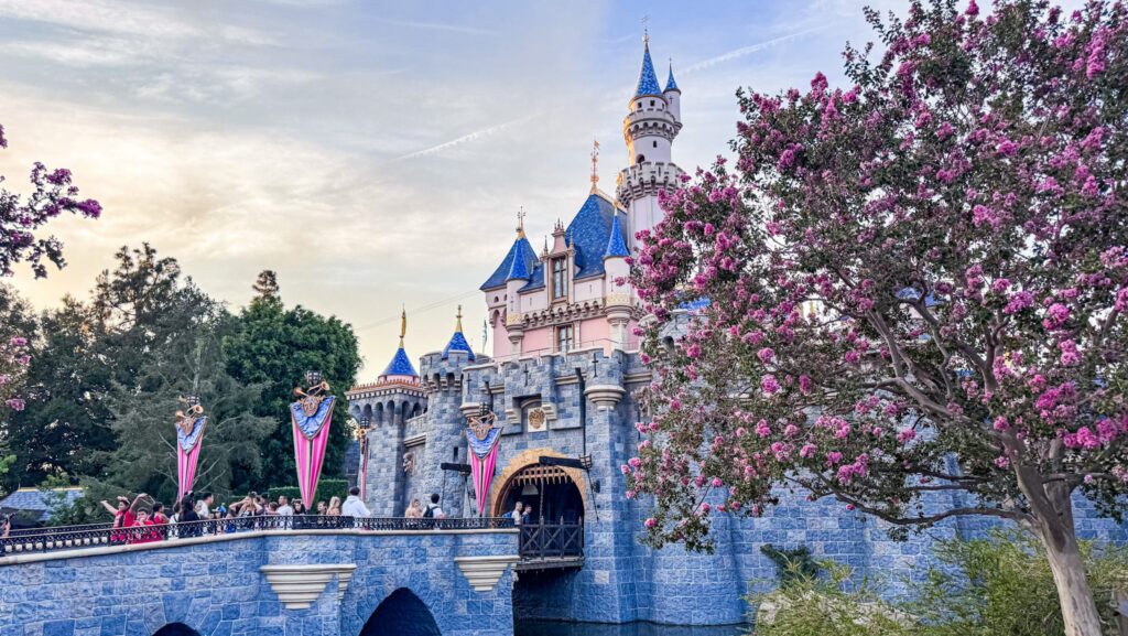Sleeping Beauty Castle at Disneyland