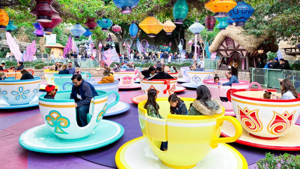 Mad Tea Party at Disneyland Park