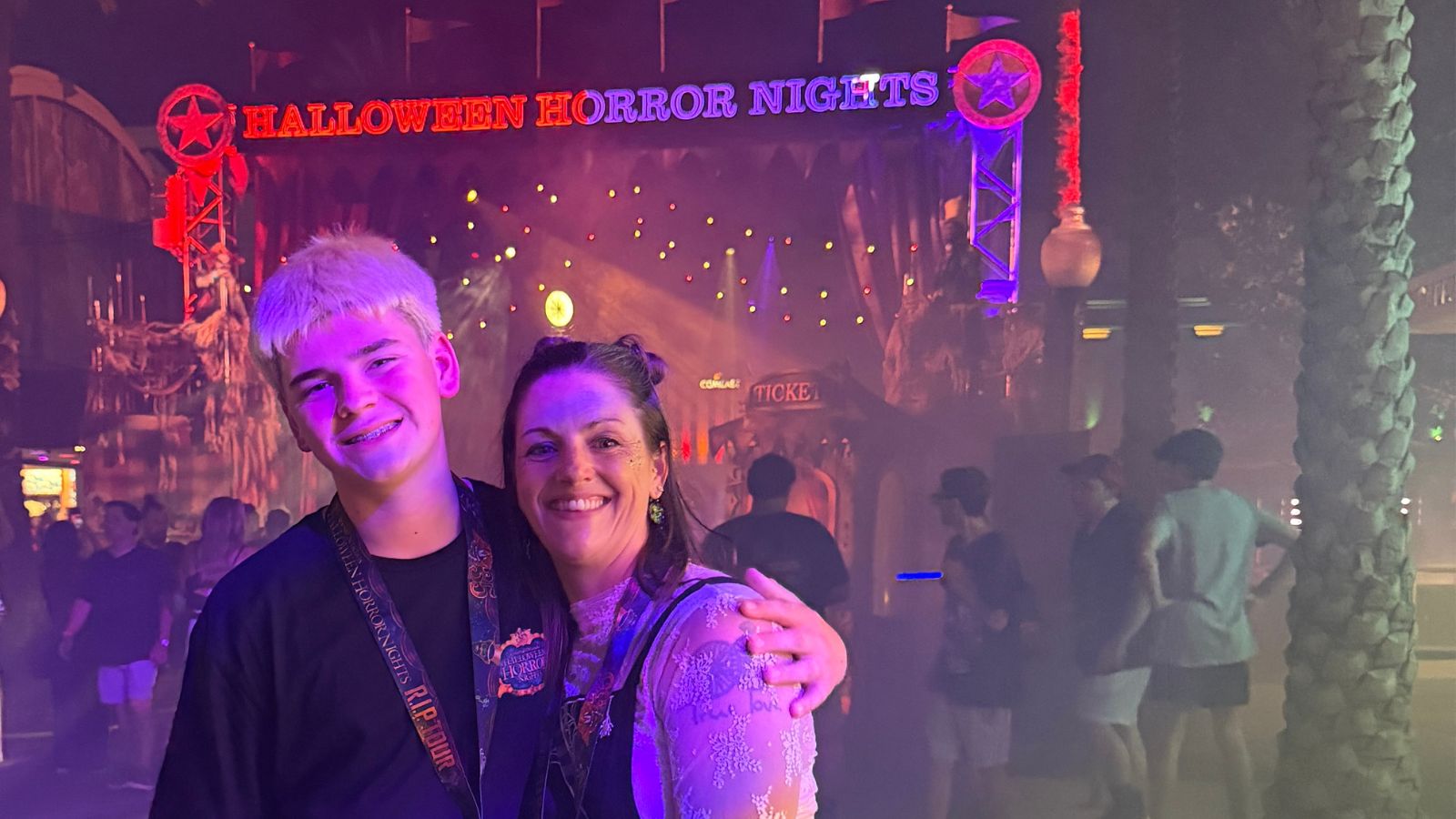 Is Universal's Halloween Horror Nights too scary for kids? I brought my 13-year-old son to find out.