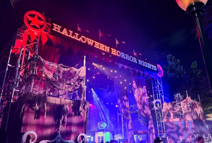 Main entrance to Halloween Horror Nights at Universal Orlando